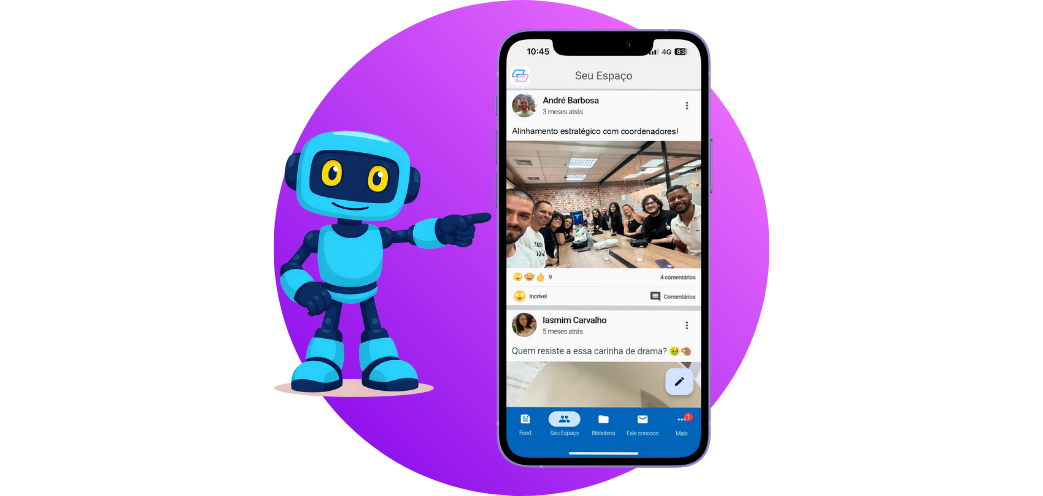 App Mobile Comunicação Interna